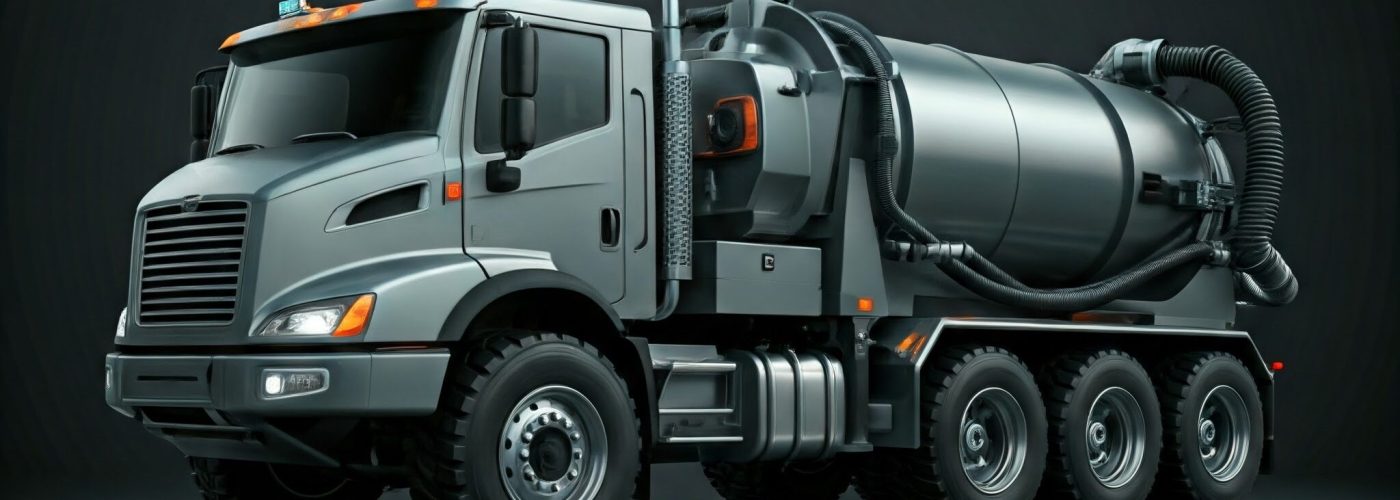 Futuristic Vac truck