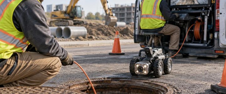 CCTV Pipe Inspection After Suspected Construction Damage: A Field Workflow