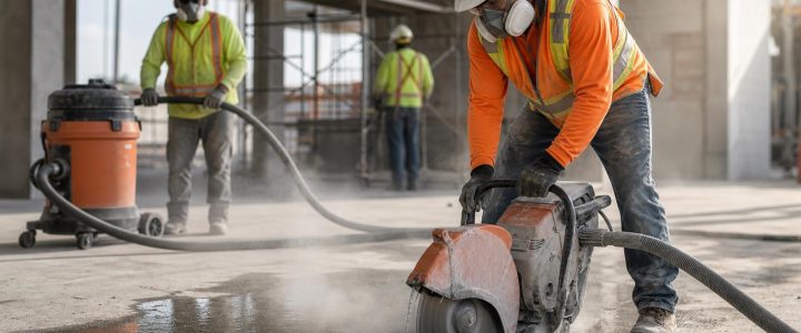 Construction Silica Dust Safety: A Practical Control Plan for Cutting, Grinding, and Drilling