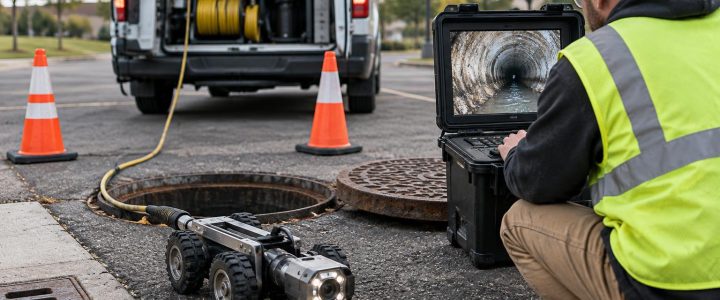 Diagnosing Recurring Storm Drain Problems With CCTV Pipe Inspection