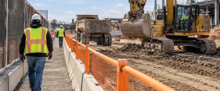 Heavy Equipment Pedestrian Safety: Separate People From Moving Equipment