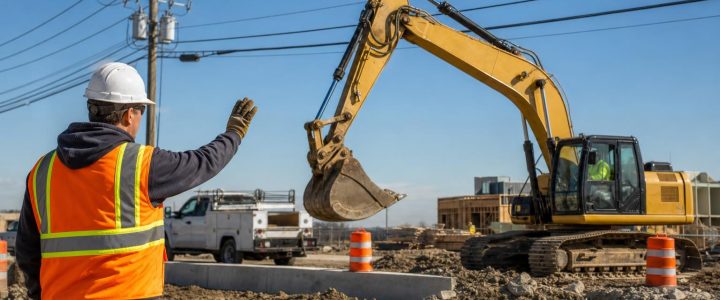 Working Safely Near Overhead Power Lines: A Construction Site Guide